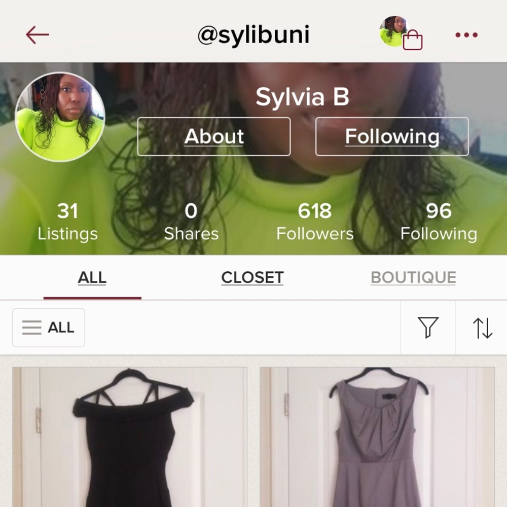 Shop my sister’s closet! @sylibuni